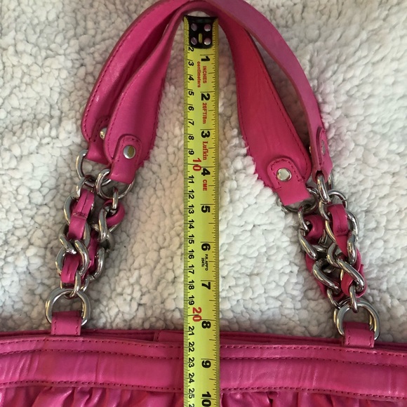 Pink Guess shoulder chain strap bag - Picture 2 of 13